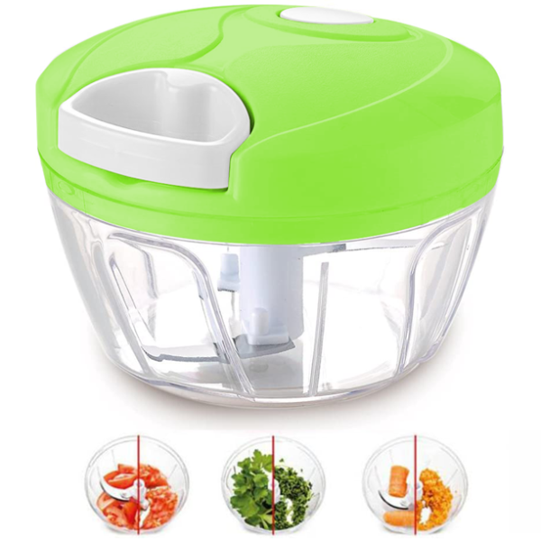 Manual Food Chopper Hand Pull String