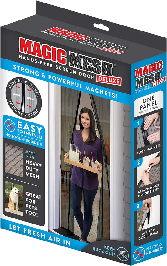 Reinforced Magnetic Mosquito Net - Automatic Closing Magnetic Anti-Mosquito Net
