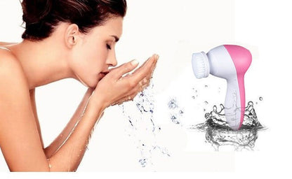 Electric Facial Cleansing Brush - 5 in 1 Electric Face Spa Skin Care Massager