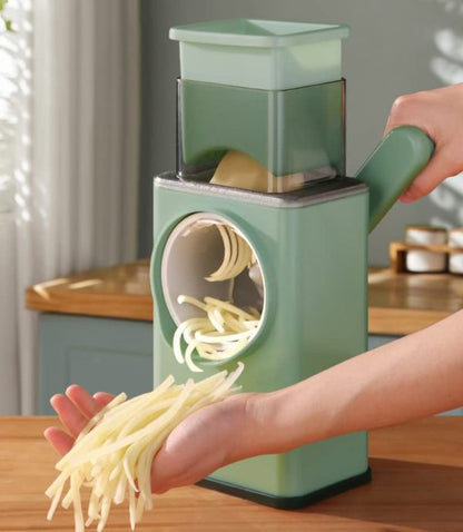 3 in 1 Round Cutter Multifunction Vegetable Slicer Manual Home Kitchen Accessories