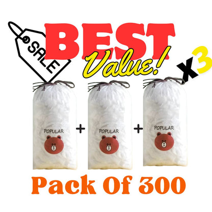 100pc Disposable Cling Film Cover