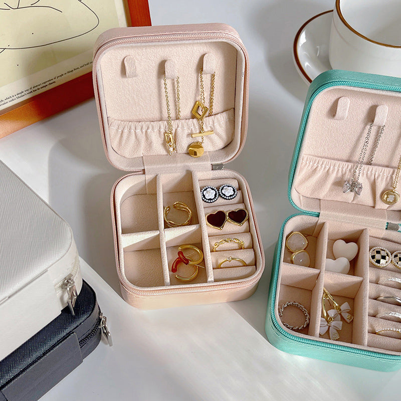 Jewelry Box - Travel Jewelry Display Organizer Portable Jewelry Box