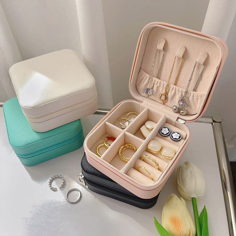 Jewelry Box - Travel Jewelry Display Organizer Portable Jewelry Box