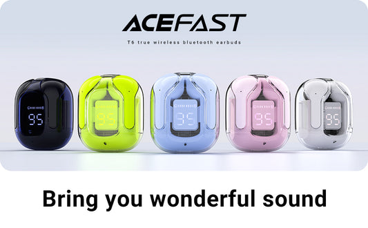 ACEFAST T6 TWS Earphone Wireless Bluetooth 5.0 Headphones Sport Gaming