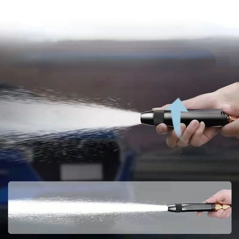 Imported High Quality Professional Pressure Water Nozzle with Metal Hose