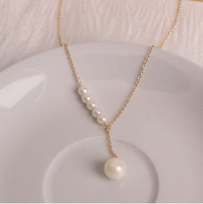 Golden / Silver Stylish Clavicle Pendent For Girls