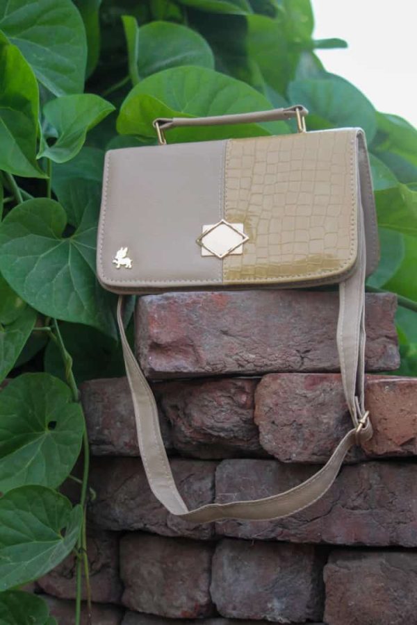 Handbag Leather Hand Bag - Top Handle And Long Strap